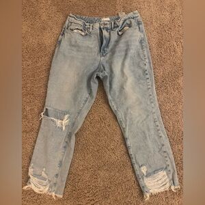 Good American Light Wash Denim Jeans